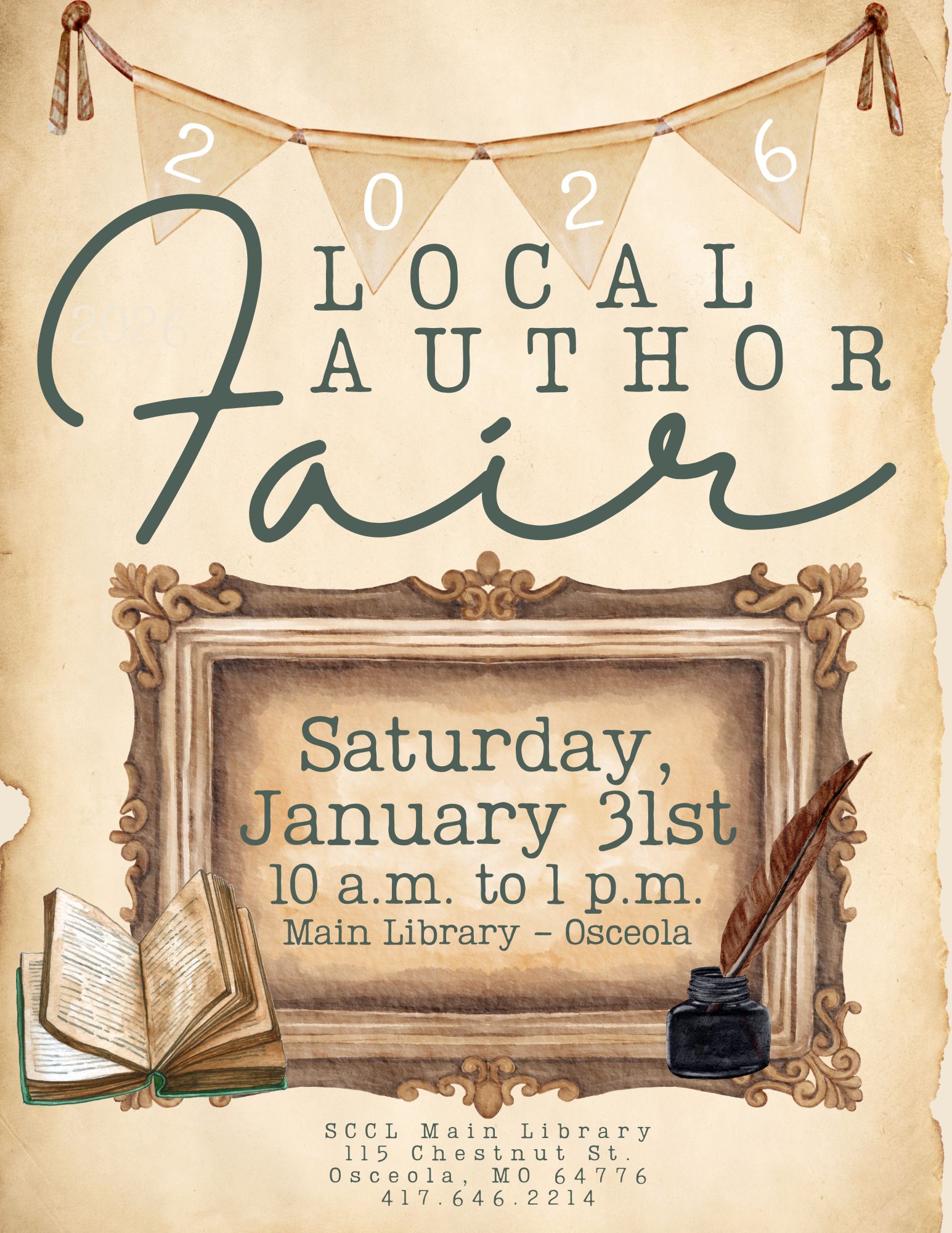 Local author fair