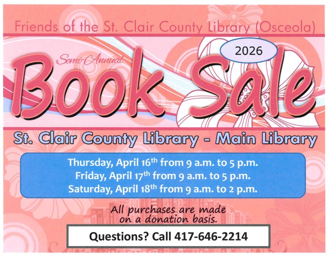Spring 2026 Book Sale